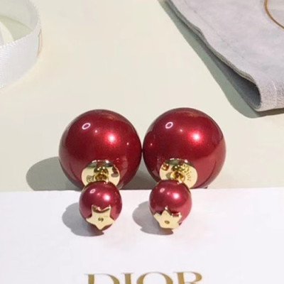 Dior 2020 Ladies Earring  - 디올 2020 여성용 이어링 ACC0093.(레드)