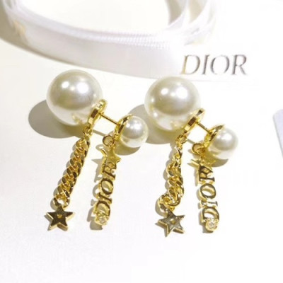 Dior 2020 Ladies Earring  - 디올 2020 여성용 이어링 ACC0120.(옐로우골드)