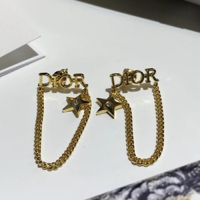 Dior 2020 Ladies Earring  - 디올 2020 여성용 이어링 ACC0123.(옐로우골드)