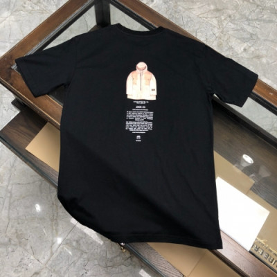 [스톤아일랜드]Stone Island 2020 Mens Crew-neck Cotton Short Sleeved Tshirts - 스톤아일랜드 2020 남성 크루넥 코튼 반팔티 Sto0187x.Size(m - 2xl).블랙