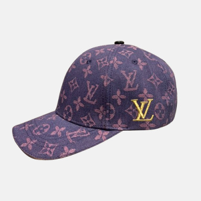 Louis Vuitton 2020 Mm / Wm Denim Cap - 루이비통 2020 남여공용 데님 모자 LOUM0024, 퍼플