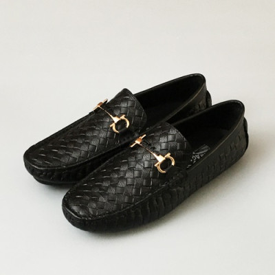 [업 신상]Ferragamo 2020 Mens Leather Loafer - 페라가모 2020 남성용 레더 로퍼  FGMS0387,Size(240 - 270).블랙