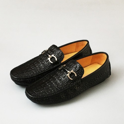 [업 신상]Ferragamo 2020 Mens Leather Loafer - 페라가모 2020 남성용 레더 로퍼  FGMS0388,Size(240 - 270).블랙