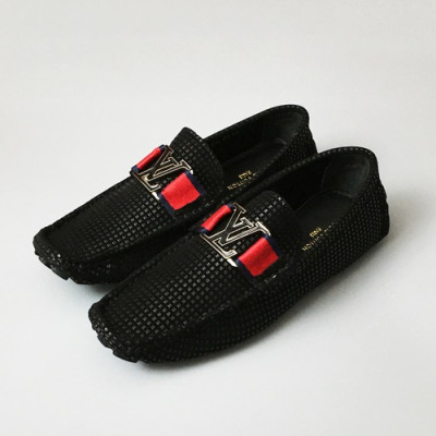 [업 신상]Louis Vuitton 2020 Mens Leather Loafer - 루이비통 2020 남성용 레더 로퍼 LOUS1070,Size(240 - 270).블랙