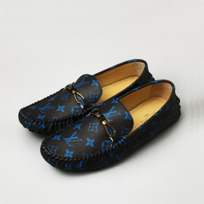 [업 신상]Louis Vuitton 2020 Mens Leather Loafer - 루이비통 2020 남성용 레더 로퍼 LOUS1075,Size(240 - 270).블랙