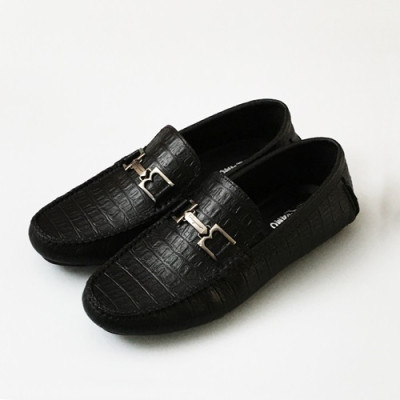 [업 신상]Ferragamo 2020 Mens Leather Loafer - 페라가모 2020 남성용 레더 로퍼  FGMS0405,Size(240 - 270).블랙