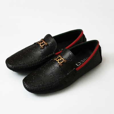 [업 신상]Gucci 2020 Mens Leather Loafer -  구찌 2020 남성용 레더 로퍼 GUCS1140,Size(240 - 270).블랙