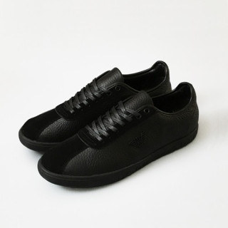 [업 신상]Armani 2020 Mens Leather  Sneakers -  알마니 2020 남성용 레더 스니커즈 ARMS0356,Size(240 - 270).블랙