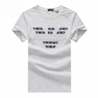[알마니]Armani 2020 Mens Logo Silket Short Sleeved Tshirts - 알마니 2020 남성 로고 실켓 반팔티 Arm0697x.Size(m - 2xl).그레이