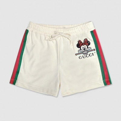 [구찌]Gucci 2020 Mens Logo Modern Cotton Half Pants - 구찌 남성 로고 모던 코튼 반바지 Guc02706x.Size(s - l).화이트