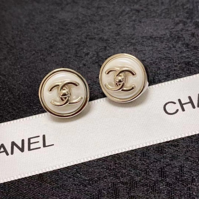 Chanel 2023 Ladies Earring  - 샤넬 2023 여성용 이어링 ACC0153.(화이트실버)