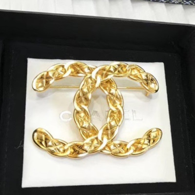 Chanel 2020 Ladies Brooch - 샤넬 2020 여성용 브로치 ACC0178.(옐로우골드)