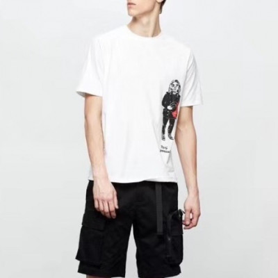 [요지야마모토]Y3 2020 Mens Logo Basic Cotton Short Sleeved Tshirts - 요지야마모토 2020 남성 로고 베이직 코튼 반팔티 Y3/0087x.Size(s - xl).화이트