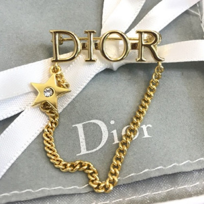 Dior 2020 Ladies Brooch - 디올 2020 여성용 브로치 ACC0280.(옐로우골드)