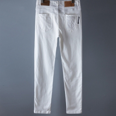 [버버리]Burberry 2020 Mens Business Classic Denim Jeans - 버버리 2020 남성 비지니스 클래식 청바지 Bur02632x.Size(30 - 38).화이트