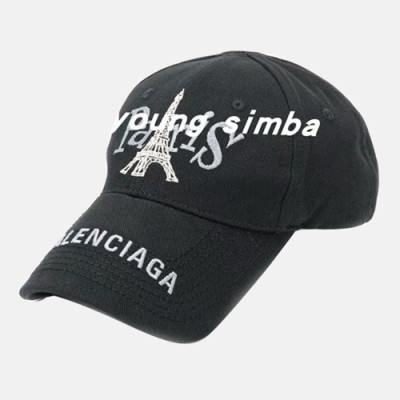 Balenciaga 2020 Mm / Wm Cap - 발렌시아가 2020 남여공용 모자 BALM0025, 블랙