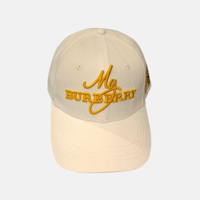 Burberry 2020 Mm / Wm Cap - 버버리 2020 남여공용 모자 BURM0035, 화이트