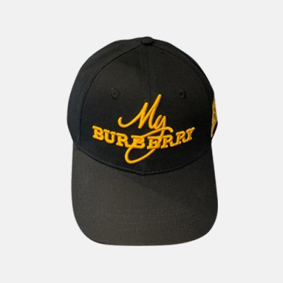 Burberry 2020 Mm / Wm Cap - 버버리 2020 남여공용 모자 BURM0037, 블랙