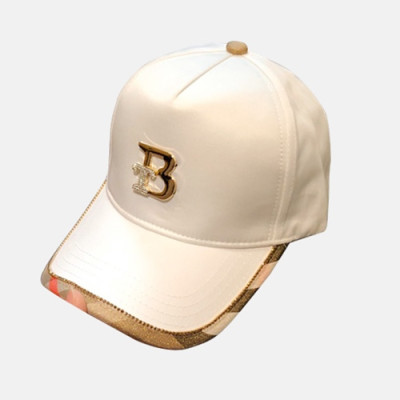 Burberry 2020 Mm / Wm Cap - 버버리 2020 남여공용 모자 BURM0042, 화이트