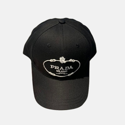Prada 2020 Mm / Wm Cap - 프라다 2020 남여공용 모자 PRAM0016, 블랙