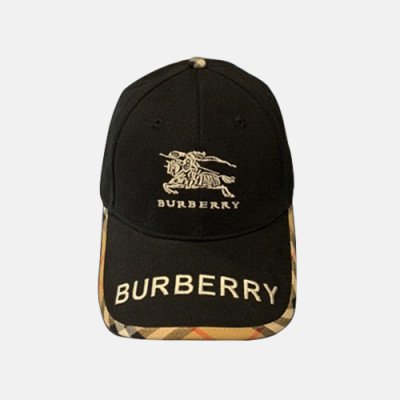Burberry 2020 Mm / Wm Cap - 버버리 2020 남여공용 모자 BURM0050, 블랙