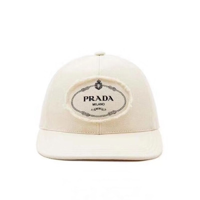 Prada 2020 Mm / Wm Cap - 프라다 2020 남여공용 모자 PRAM0017, 화이트