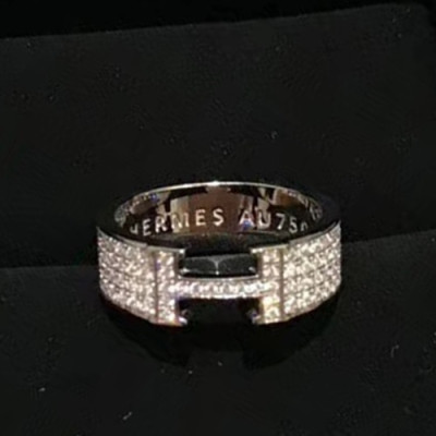 Hermes 2020 Ladies Ring - 에르메스 2020 여성용 링 ,ACC0382.(실버)