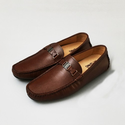 [업 신상]Ferragamo 2020 Mens Leather Loafer - 페라가모 2020 남성용 레더 로퍼  FGMS0411,Size(240 - 270).브라운