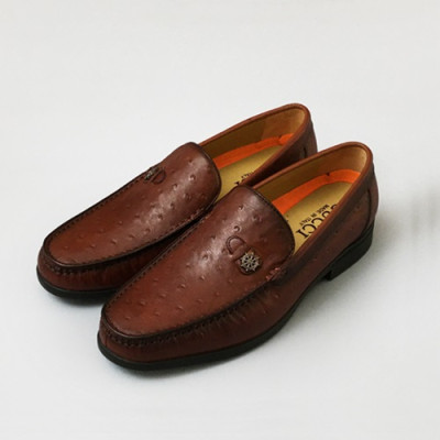 [업 신상]Gucci 2020 Mens Leather Loafer -  구찌 2020 남성용 레더 로퍼 GUCS1143,Size(240 - 270).브라운