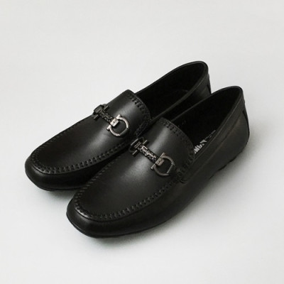 [업 신상]Ferragamo 2020 Mens Leather Loafer - 페라가모 2020 남성용 레더 로퍼  FGMS0416,Size(240 - 270).블랙