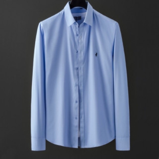 [폴로]Polo 2020 Mens Business Cotton Shirts - 폴로 2020 남성 비지니스 코튼 셔츠 Pol0063x.Size(m - 4xl).블루