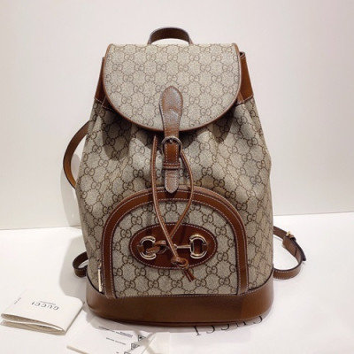 Gucci 2020 GG Supreme Mm / Wm Back Pack,35CM - 구찌 2020 GG 수프림 남여공용 백팩 620849,GUB1139,35CM,브라운