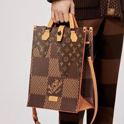 Louis Vuitton 2020 Tote Shoulder Bag,35.5cm - 루이비통 2020 남성용 토트 숄더백 M45340,LOUB2104,35.5cm,브라운