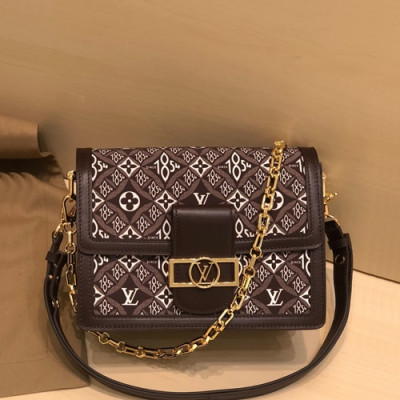 Louis Vuitton 2020 Dauphine Ladies Shoulder Bag,25cm - 루이비통 2020 다프네 여성용 숄더백 M57271,LOUB2107 ,25cm,브라운