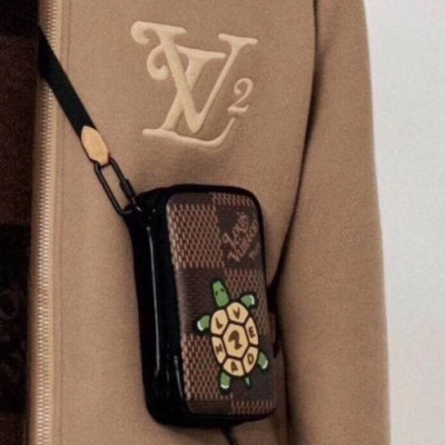 Louis Vuitton 2020 Mm / Wm Phone Bag / Shoulder Bag,17cm - 루이비통 2020 남여공용 폰백 / 숄더백 M55262,LOUB2119 ,17cm,브라운