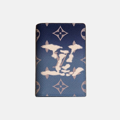 Louis Vuitton 2020 Mm / Wm Card Purse ,M48560 - 루이비통 2020 남여공용 카드퍼스 , LOUW0439,블루
