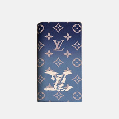 Louis Vuitton 2020 Mm / Wm Wallet ,M48456 - 루이비통 2020 남여공용 장지갑, LOUW0440, Size(19cm),블루