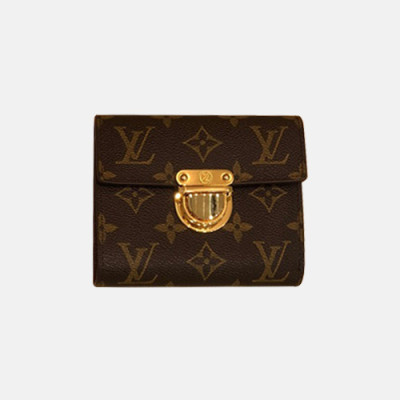 Louis Vuitton 2020 Womens Wallet ,M60030 - 루이비통 2020 여성용 반지갑, LOUW0445, Size(12cm),브라운
