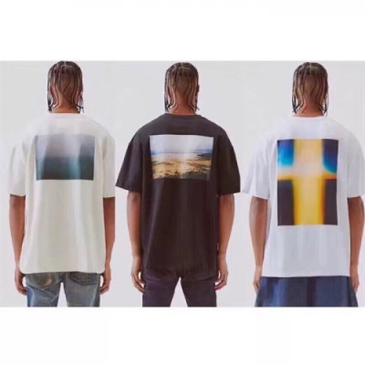 [피어오브갓]Fear of god 2020 Mm/Wm Oversize Minimal Cotton Short Sleeved Tshirts - 피어오브갓 2020 남/녀 미니멀 오버사이즈 코튼 반팔티 Fea0126x.Size(s - xl).3컬러(블랙/화이트/아이보리)