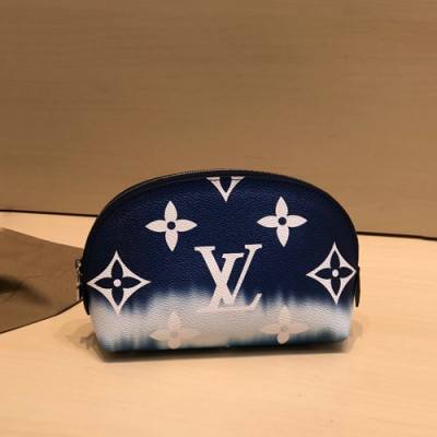 Louis Vuitton 2020 Monogram PVC Pouch Bag ,19cm - 루이비통 2020 모노그램 PVC 파우치백 M69139,LOUB2124,19cm,블루