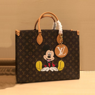 Louis Vuitton 2020 Onthego Tote Shopper Bag,41cm - 루이비통 2020 온더고 토트 쇼퍼백 M44570,LOUB2131 ,41cm,브라운