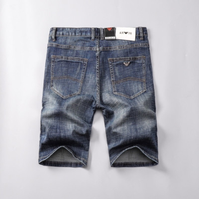 [알마니]Armani 2020 Mens Casual Denim Half Pants - 알마니 2020 남성 캐쥬얼 데님 반바지 Arm0709x.Size(29 - 40).블루