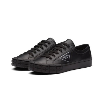 [매장판]Prada 2020 Mens Leather Sneakers - 프라다 2020 남성용 레더 스니커즈,PRAS0376,Size(240 - 270).블랙