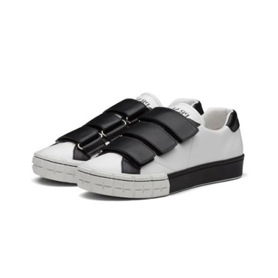 [매장판]Prada 2020 Mens Leather Sneakers - 프라다 2020 남성용 레더 스니커즈,PRAS0382,Size(240 - 270).화이트