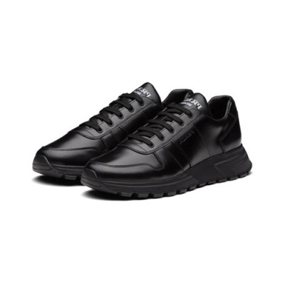 [매장판]Prada 2020 Mens Leather Sneakers - 프라다 2020 남성용 레더 스니커즈,PRAS0405,Size(240 - 270).블랙