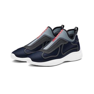 [매장판]Prada 2020 Mens Sneakers - 프라다 2020 남성용 스니커즈,PRAS0408,Size(240 - 270).네이비