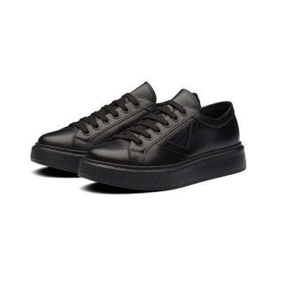 [매장판]Prada 2020 Mens Leather Sneakers - 프라다 2020 남성용 레더 스니커즈,PRAS0454,Size(240 - 270).블랙