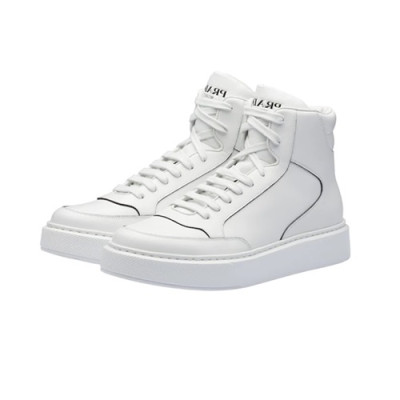 [매장판]Prada 2020 Mens Leather Sneakers - 프라다 2020 남성용 레더 스니커즈,PRAS0463,Size(240 - 270).화이트