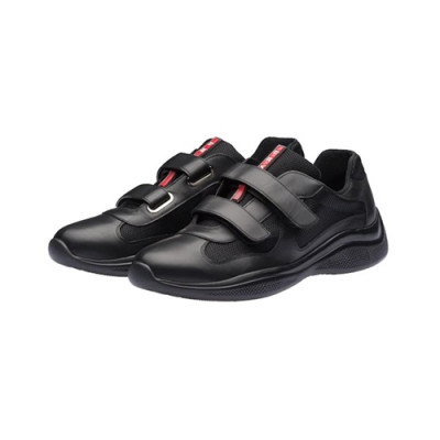 Prada 2020 Mens Leather Running Shoes - 프라다 2020 남성용 레더 런닝슈즈,PRAS0508,Size(240 - 275).블랙