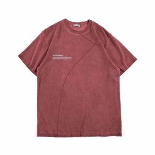 [어콜드월]A-cold-wall 2020 Mm/Wm Logo Printing Cotton Short Sleeved Tshirts - 어콜드월 2020 남/녀 로고 프린팅 코튼 반팔티 Acw0032x.Size(m - xl).버건디